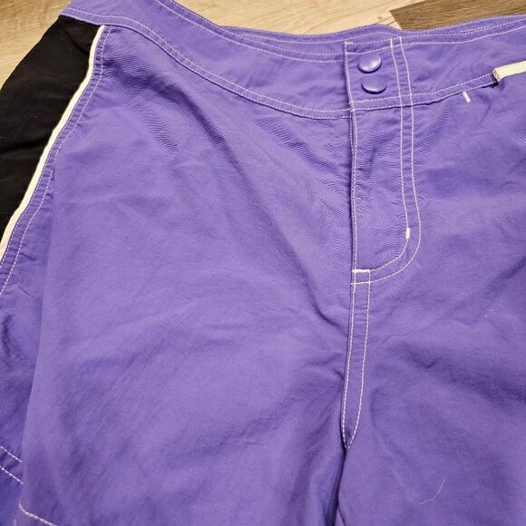 L.L.Bean women's Sports shorts Size 14 water resistant Nylon Superflex - Picture 5 of 8